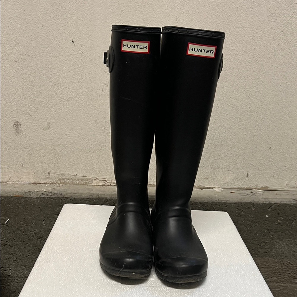 Hunter Classic Black Tall Boots
